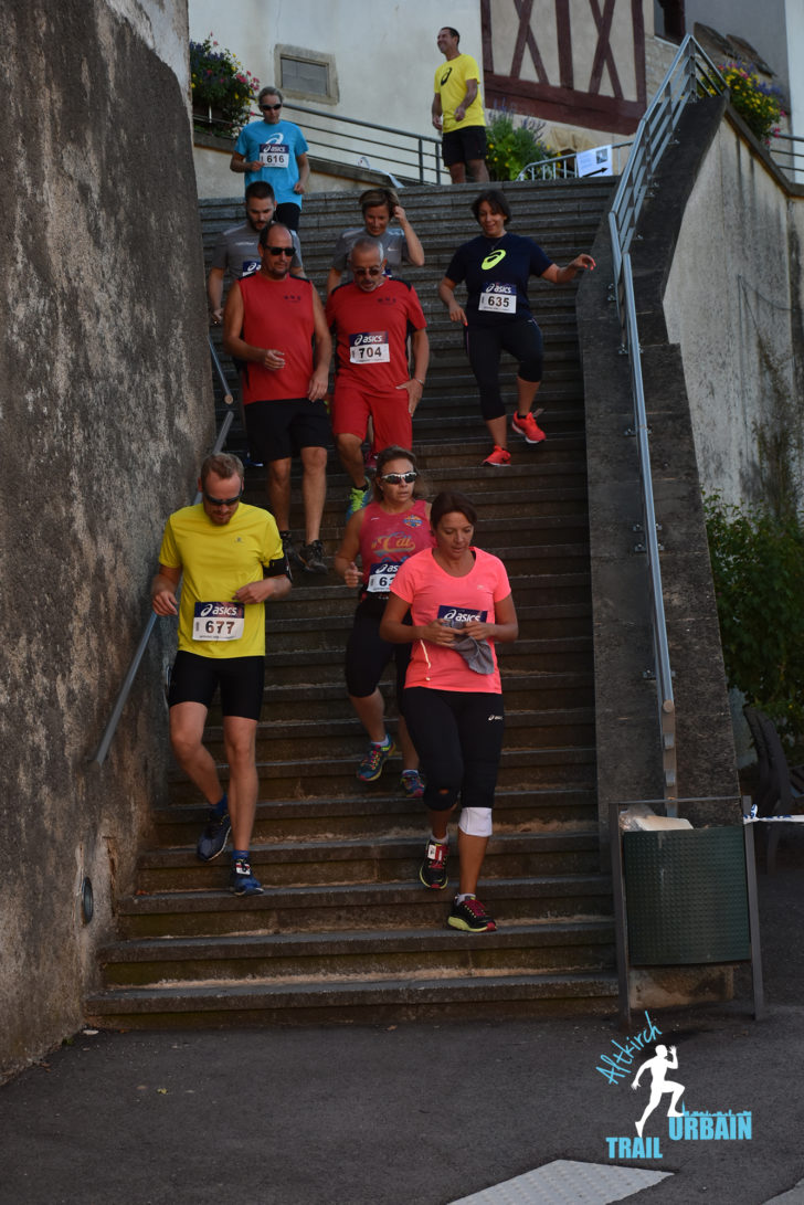 Altkirch Trail Urbain 2018 - L'équipe Nageleisen dans la course